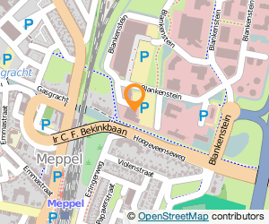 Bekijk kaart van Stichting ICARE/Icare Jeugdgezondh.zorg in Meppel