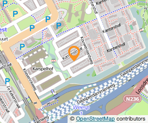 Bekijk kaart van Weibolt Timmer- en Afwerkingsbedrijf in Amsterdam Zuidoost