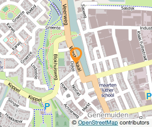 Bekijk kaart van T. Verhoek  in Genemuiden