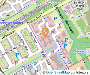 Bekijk kaart van Tele2 Hoofdkantoor in Diemen