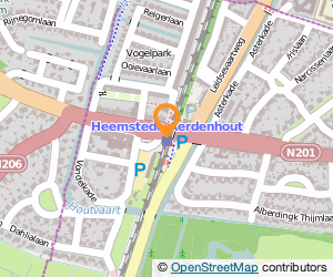 Bekijk kaart van Station in Heemstede