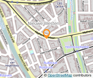 Bekijk kaart van CVD/Korenaarstraat  in Rotterdam