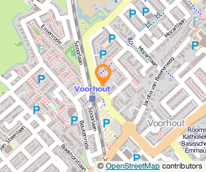 Bekijk kaart van De Vlasbloem in Voorhout