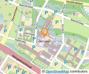Bekijk kaart van Universiteit Twente en Hoofdkantoor in Enschede