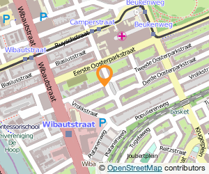 Bekijk kaart van Poppentheater Koos Kneus in Amsterdam