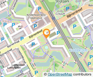 Bekijk kaart van Praktijk voor Mondhygiëne Patricia Sweet in Amsterdam Zuidoost