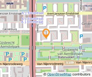 Bekijk kaart van Van Gans Catering  in Amsterdam