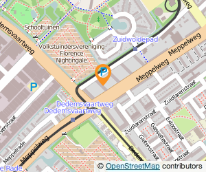 Bekijk kaart van Haagse Zwemvereniging 'ZWIP-Die Haghe-Combinatie' in Den Haag