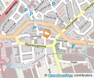 Bekijk kaart van Vrienden Restaurant & Partycentrum in Poeldijk