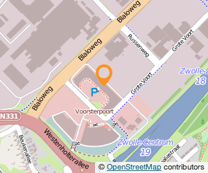 Bekijk kaart van Sanders keukenstad in Zwolle