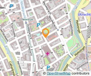 Bekijk kaart van Restaurant Meneer Buscourr  in Utrecht