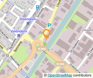 Bekijk kaart van AdviesUnie in Veendam