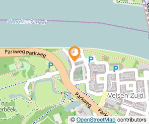 Bekijk kaart van Restaurant 'Het Roode Hert'  in Velsen-Zuid