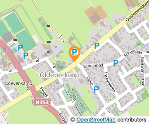 Bekijk kaart van Boomverzorging en Loonwerkbedrijf Boek in Oldeberkoop