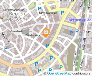 Bekijk kaart van HEMA in Bergen op Zoom