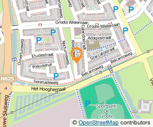 Bekijk kaart van Van der Linden interim  in Rosmalen
