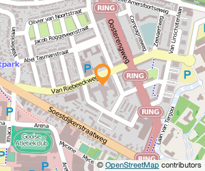 Bekijk kaart van Groepspraktijk voor Logopedie  in Hilversum