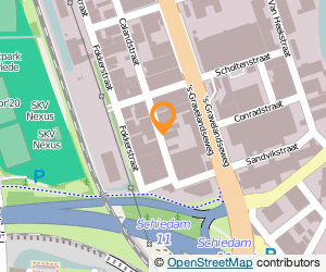 Bekijk kaart van B.V. Wegenlijnbedrijf 'Markeer' in Schiedam