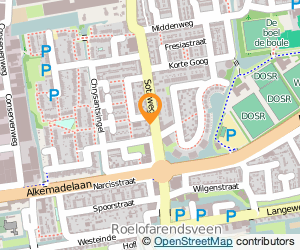 Bekijk kaart van Warmerdam R.A. Veen  in Roelofarendsveen