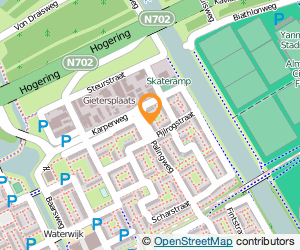 Bekijk kaart van Pedicure Brigitte van de Roest  in Almere