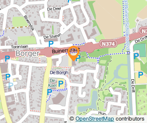 Bekijk kaart van ALDI in Borger