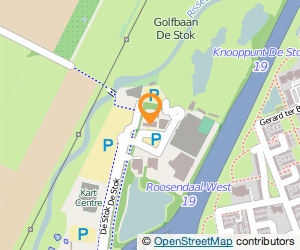 Bekijk kaart van Restaurant Het Hooihuis  in Roosendaal