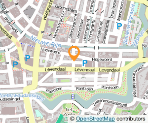 Bekijk kaart van Reisbureau Maha Tours in Leiden