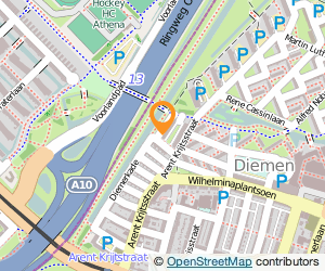 Bekijk kaart van Aannemersbedrijf Chr. Visser  in Diemen