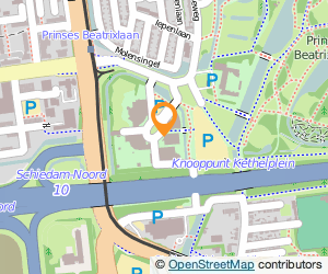 Bekijk kaart van Eat Palazzo Rotterdam B.V.  in Schiedam