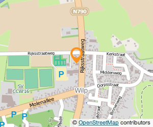 Bekijk kaart van Installatiebedrijf W. Kroes  in Wilp