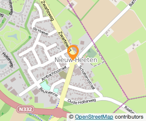 Bekijk kaart van Café-Cafetaria Vosman  in Nieuw Heeten