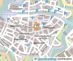 Bekijk kaart van Vodafone winkel in Zwolle