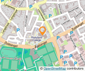 Bekijk kaart van Raayland College RK SGM v Gymn Ath Havo Mavo Vmbo Pro in Venray
