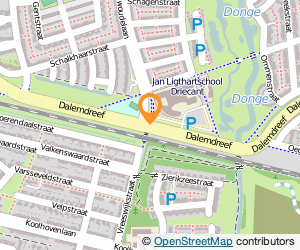 Bekijk kaart van VISIE, psychologiepraktijk  in Tilburg