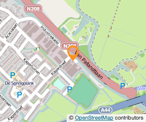 Bekijk kaart van Auto Service de Haas in Sassenheim