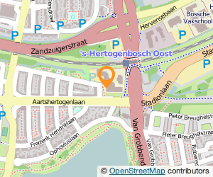 Bekijk kaart van Ds. Pierson Stichting voor Voortgezet Onderwijs in Den Bosch