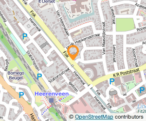 Bekijk kaart van R. van der Linden Tandtechniek B.V. in Heerenveen