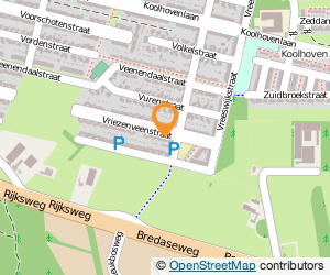 Bekijk kaart van Autorijschool Monique  in Tilburg