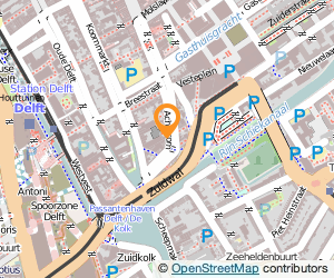 Bekijk kaart van Steenks Restauratie  in Delft