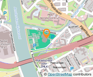 Bekijk kaart van Restorette Aquacenter Den Hommel in Utrecht