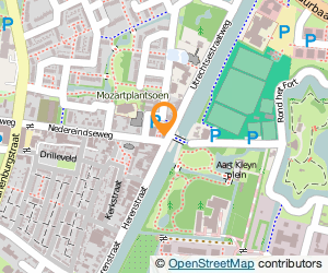 Bekijk kaart van IJs en Lunchroom Toscane in Nieuwegein