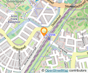 Bekijk kaart van Station De Vink in Leiden