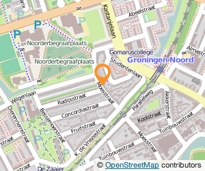 Bekijk kaart van Doula praktijk in Groningen