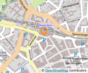 Bekijk kaart van GWK Travelex in Heerlen