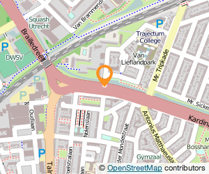 Bekijk kaart van KDV Mikado + Centraal Bureau  in Utrecht