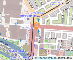 Bekijk kaart van Restaurant Vandaag in Amsterdam