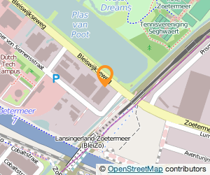 Bekijk kaart van Sooda Internetbureau B.V. in Zoetermeer