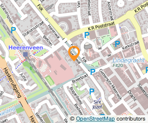 Bekijk kaart van Fysiotherapiepraktijk HIER!  in Heerenveen