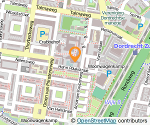 Bekijk kaart van Woonzorgcentrum Vijverhof  in Dordrecht