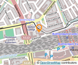 Bekijk kaart van Hogeschool Leiden in Rotterdam